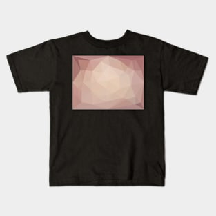 Rose Quartz Geometrics Kids T-Shirt